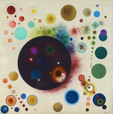 Dancing Balls, c1936-1938. Creator: Bauer, Rudolf (1889-1953).