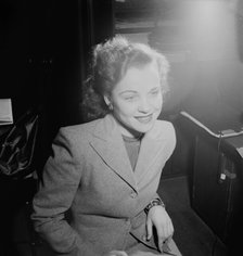 Portrait of Eve Young, ca. Jan. 1947. Creator: William Paul Gottlieb.