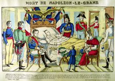 'The Death of Napoleon the Great',  5 May 1821, 1825. Artist: Unknown