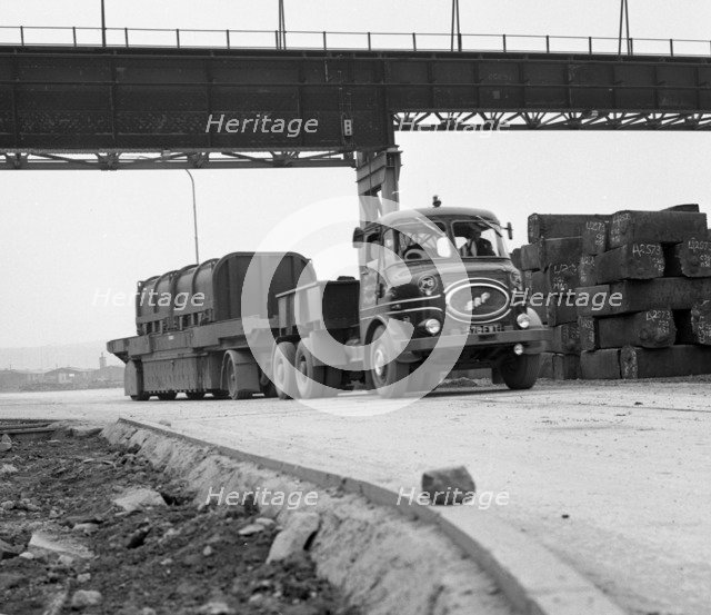 ERF 66GSF lorry, Park Gate iron & Steel Co, Rotherham, South Yorkshire, 1964. Artist: Michael Walters