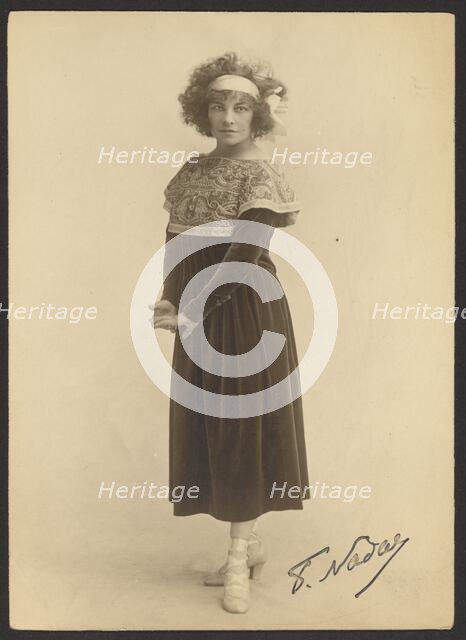 Mlle Polaire, about 1910. Creator: Paul Nadar.