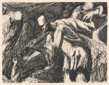 Carrying the burden, 1940-1944. Creator: Ján Novák.