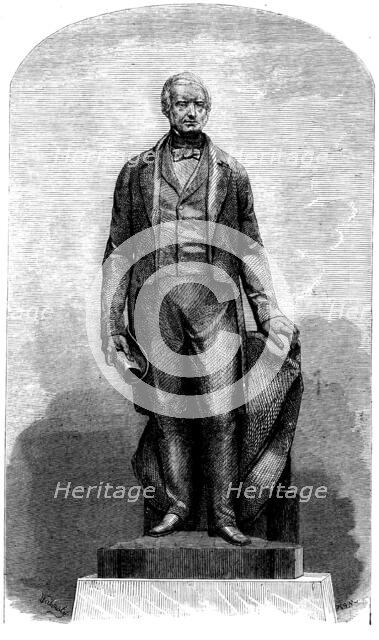 Statue of the Late Mr. Joseph Brotherton, erected in Peel Park, Manchester, 1858. Creator: Walmsly.