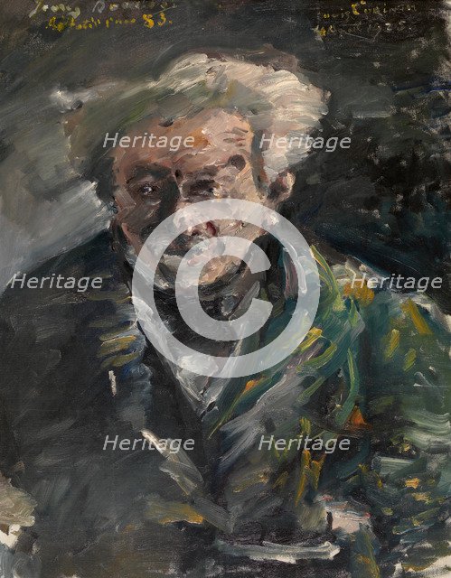 Portrait of Georg Brandes (1842-1927). Artist: Corinth, Lovis (1858-1925)