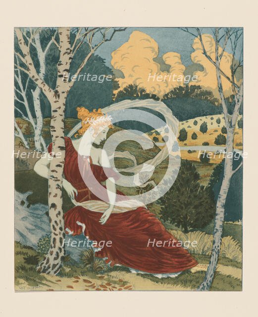 Dans les bois, ca 1899. Creator: Grasset, Eugène (1841-1917).