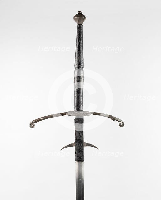 Two-Handed Sword, Germany, 1580-1600. Creator: Unknown.