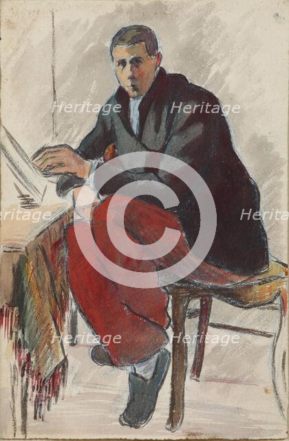 Self-portrait, 1890. Creator: Ibels, Henri Gabriel (1867-1936).
