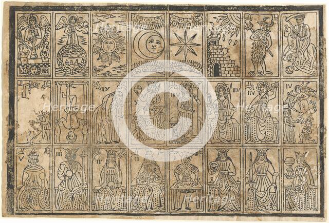 Playing Cards, 15th century. Creator: Unknown.