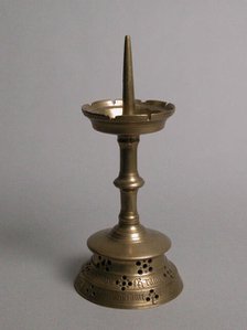 Pricket Candlestick, French, ca. 1445. Creator: Unknown.