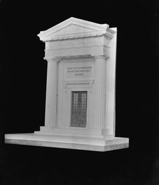 Model of 19th Ward Bank, Seventy-second Street branch, New York, N.Y., between 1900 and 1915. Creator: Unknown.