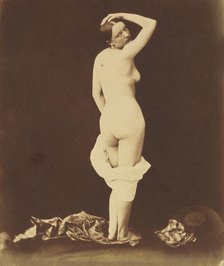 Nude, ca. 1850. Creator: Jacques Antoine Moulin.