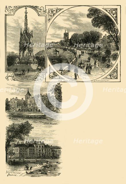 'London. The Western Suburbs', c1876. Creator: Unknown.