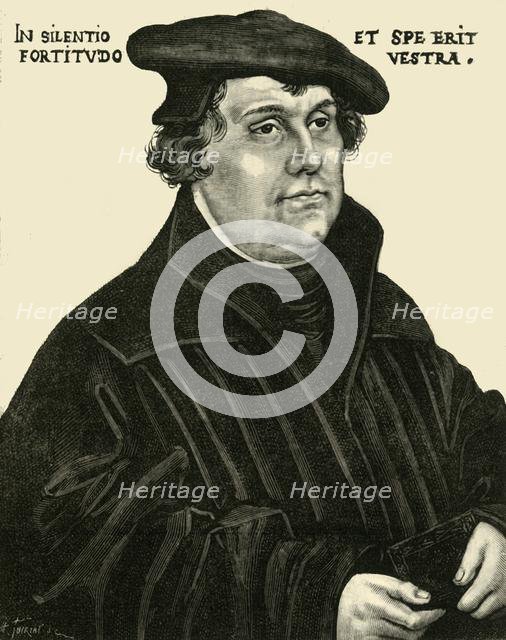 'Martin Luther', c1520-1530, (1890).   Creator: Unknown.