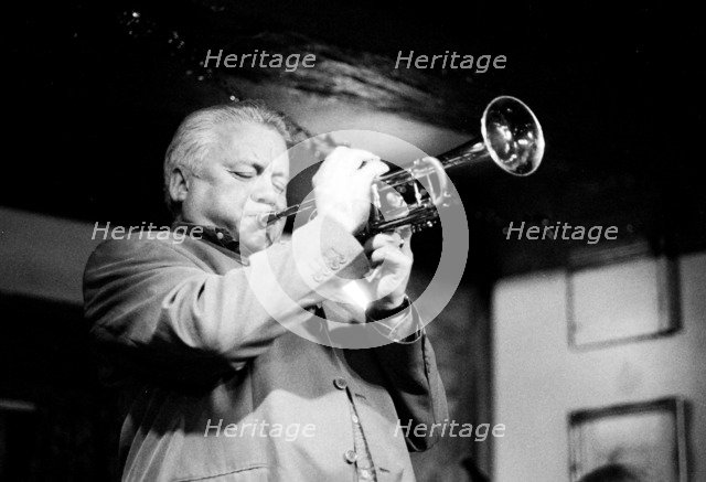 Bruce Adams, Watermill Jazz Club,  Dorking, Surrey, January 2001.  Artist: Brian O'Connor.