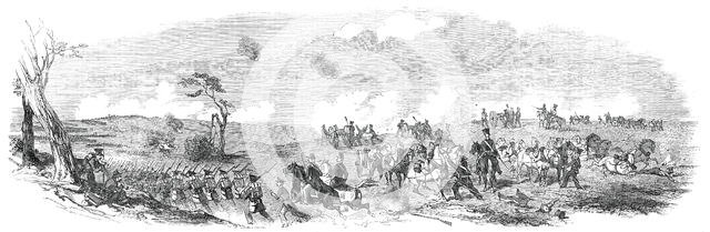 Schleswig-Holstein War - Danish Artillery and Infantry, 1850. Creator: Unknown.