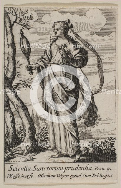 Prudence, 1636. Creator: Abraham Bosse.