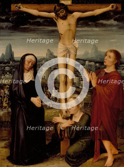 The Crucifixion, c1525. Creator: Adriaen Isenbrandt.