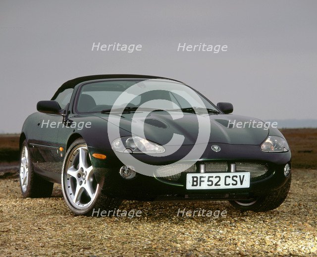 2002 Jaguar XKR convertible. Artist: Unknown.