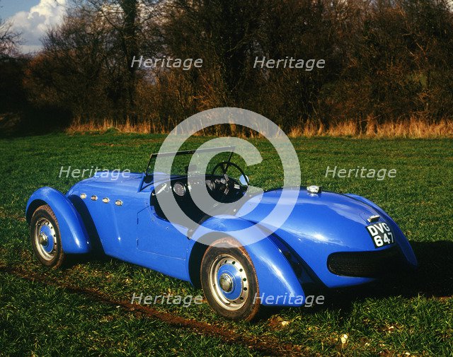1950 Healey Silverstone Artist: Unknown.