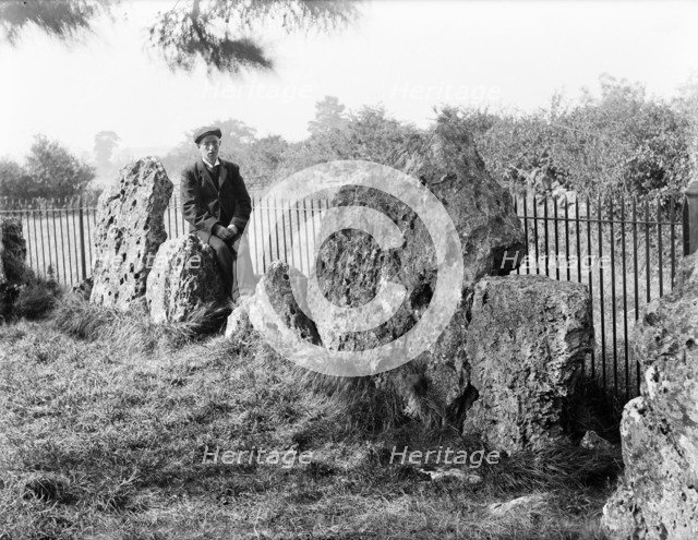 Little Rollright Stones, Rollright, Oxfordshire, c1860-c1922. Artist: Henry Taunt