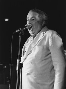 George Melly, Soho Jazz Festival, London, 1993. Creator: Brian Foskett.