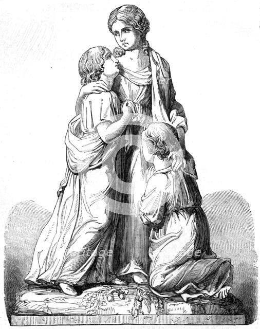 Group for the School of Industry for Female Orphans, Grove-Road, St. John's Wood..., 1854. Creator: Unknown.