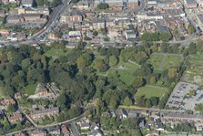 Friarwood Valley Gardens public park, Pontefract, Wakefield,  2023. Creator: Robyn Andrews.