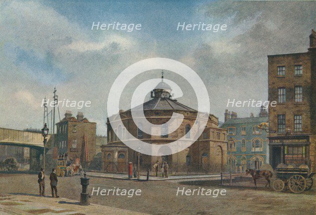 'The Surrey Chapel, Blackfriars Road', no 196 Blackfriars Road, Southwark, London, 1881 (1926). Artist: John Crowther.