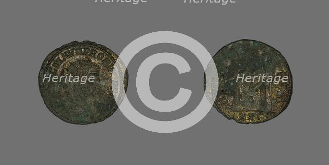 Antoninianus (Coin) Portraying Emperor Probus, 276-282. Creator: Unknown.