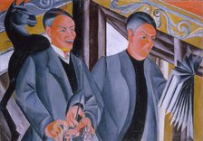 Double Self-Portrait, 1911. Creator: Victor Barthe.