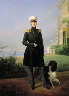 Portrait of Emperor Nicholas I', (1796-1855), 1849.  Creator: Bottman, Yegor (Gregor) (18..-1891).