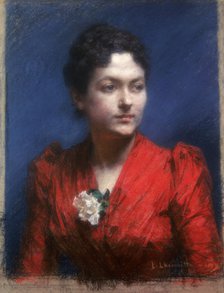 'Madame Lambert', 1889. Artist: Leon-Augustin Lhermitte