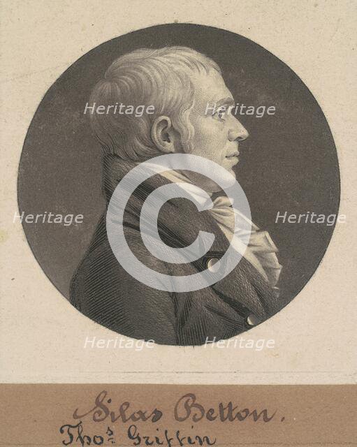 Silas Betton, 1805. Creator: Charles Balthazar Julien Févret de Saint-Mémin.