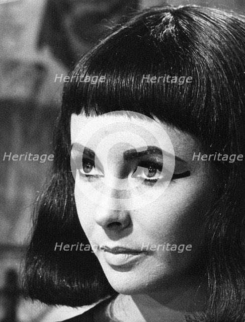 Elizabeth Taylor (1932-), British actress, 1963. Creator: Unknown.