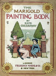 Painting Book, 'The Marigold Painting BookKate Greenaway', c1900. Creator: Catherine Greenaway.