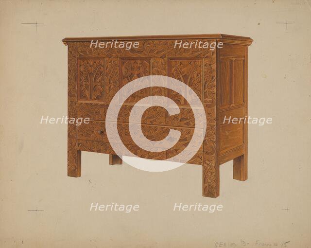 Hadley Chest, c. 1937. Creator: Martin Partyka.