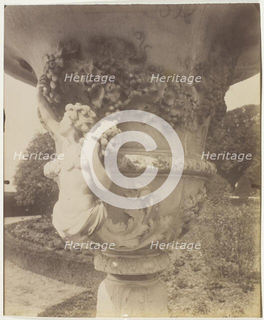 Versailles, Vase, 1905. Creator: Eugene Atget.
