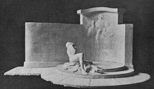 'Maquette d'un monument aux prisonniers morts en captivite, execute au camp de..., 1916. Creator: Unknown.