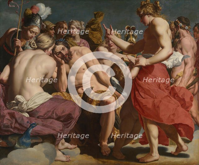 Jupiter Rebuked by Venus, c. 1612/13. Creator: Abraham Janssens.