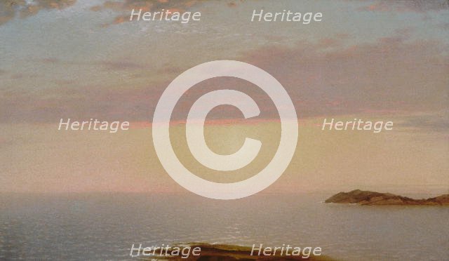 Sunset, 1872. Creator: John Frederick Kensett.