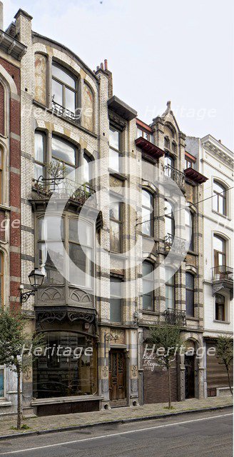 Rue St Boniface townscape, (1906), c2014-2017. Artist: Alan John Ainsworth.