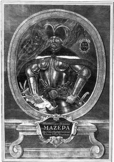 Portrait of the Hetman Ivan Mazepa (1639-1709), 1709. Artist: Anonymous  