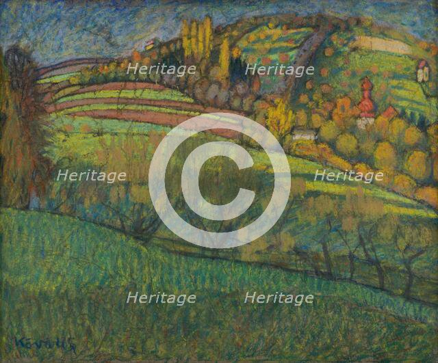 Kalvaria, 1910-1914. Creator: Konstantín Kövári-Kacmarik.