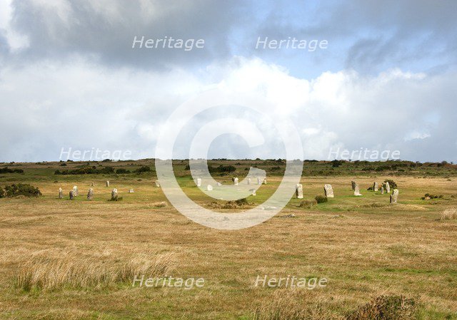 The Hurlers stone circles, Minions, Cornwall, 2006. Artist: Historic England Staff Photographer.