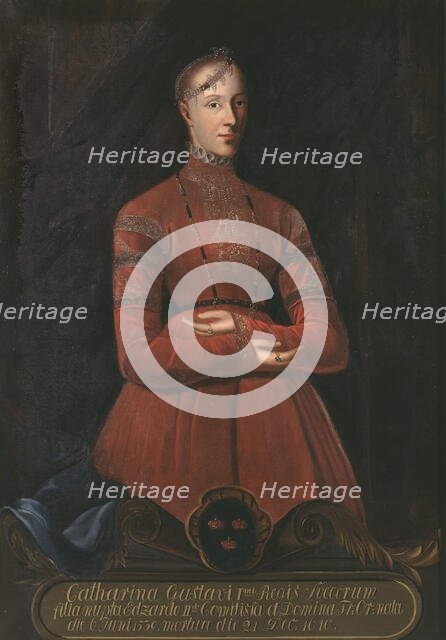 Katarina, 1539-1610, princess of Sweden, late 19th-early 20th century. Creator: Emil Österman.