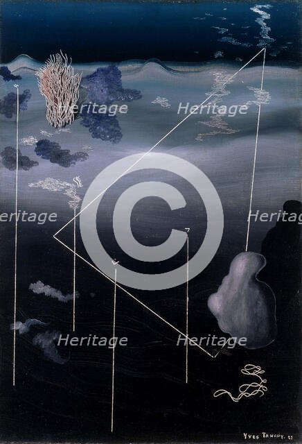 Belomancie I, 1927. Creator: Yves Tanguy.