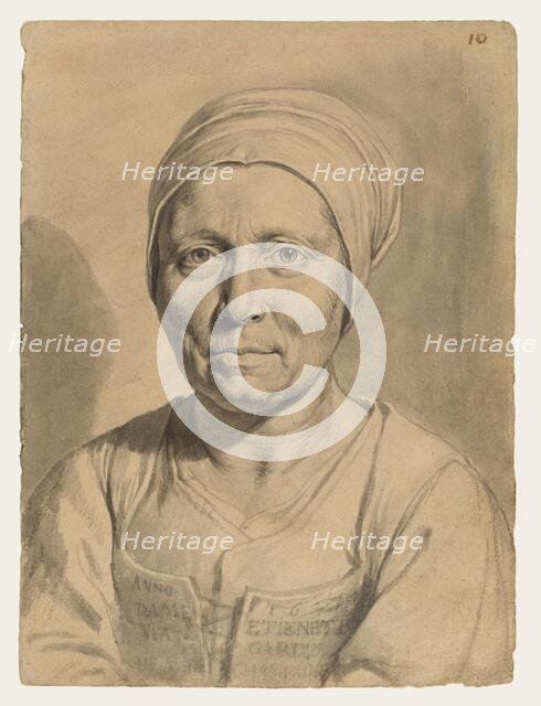 Portrait of Dame Étiennette, 1647. Creator: Philippe de Champaigne.