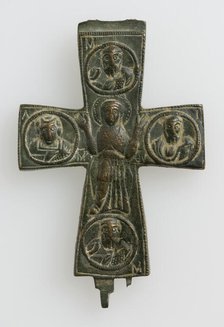 Half of a Reliquary Pendant Cross, Byzantine, 11th century. Creator: Unknown.