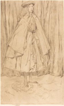 Annie Haden, 1860. Creator: James Abbott McNeill Whistler.