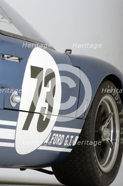 Ford GT40 Daytona prototype 1965. Artist: Simon Clay.